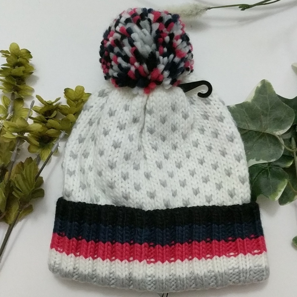 BCBG Generation Beanie Cuff Knit Rib Hat